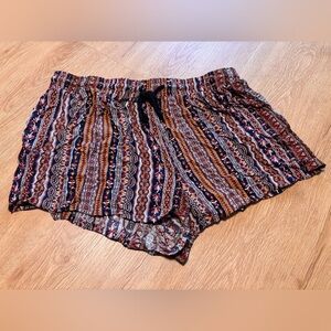 ⭐ 3 for $15 SHEIN High Waist Brown and Orange Shorts